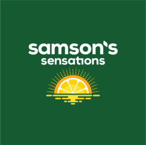 Samson's Sensations with an image below | Logo-Design von design.picnic