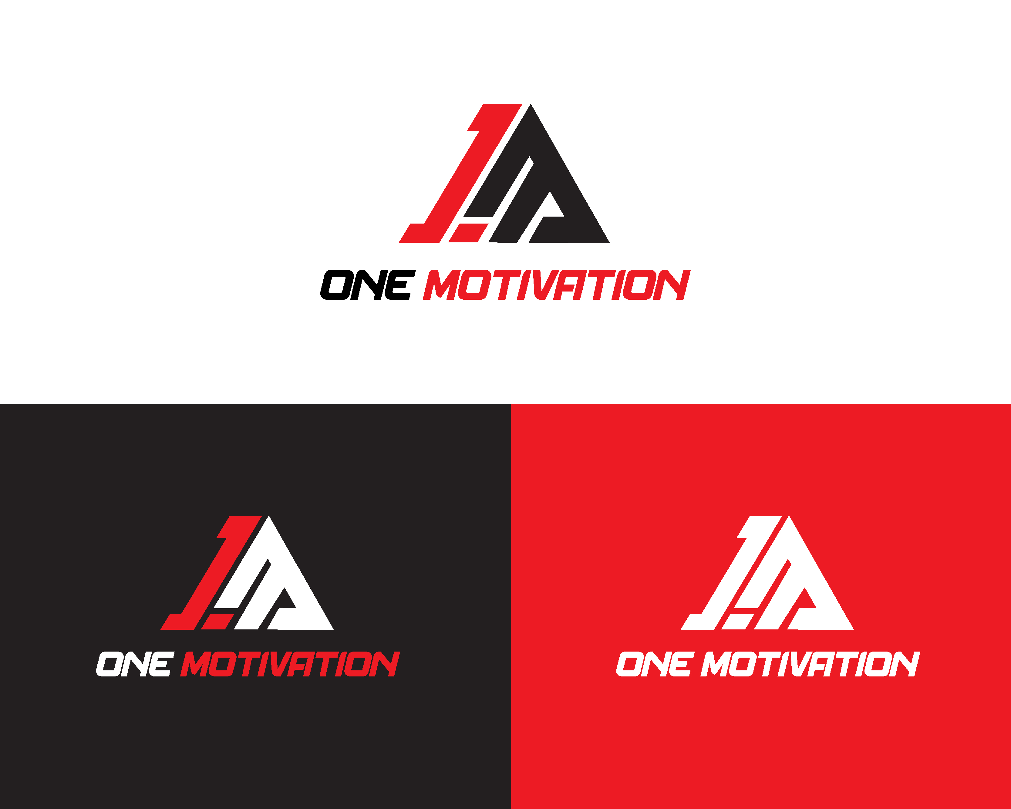 Logo-Design von JFsaing für One Motivation  | Design #27661758