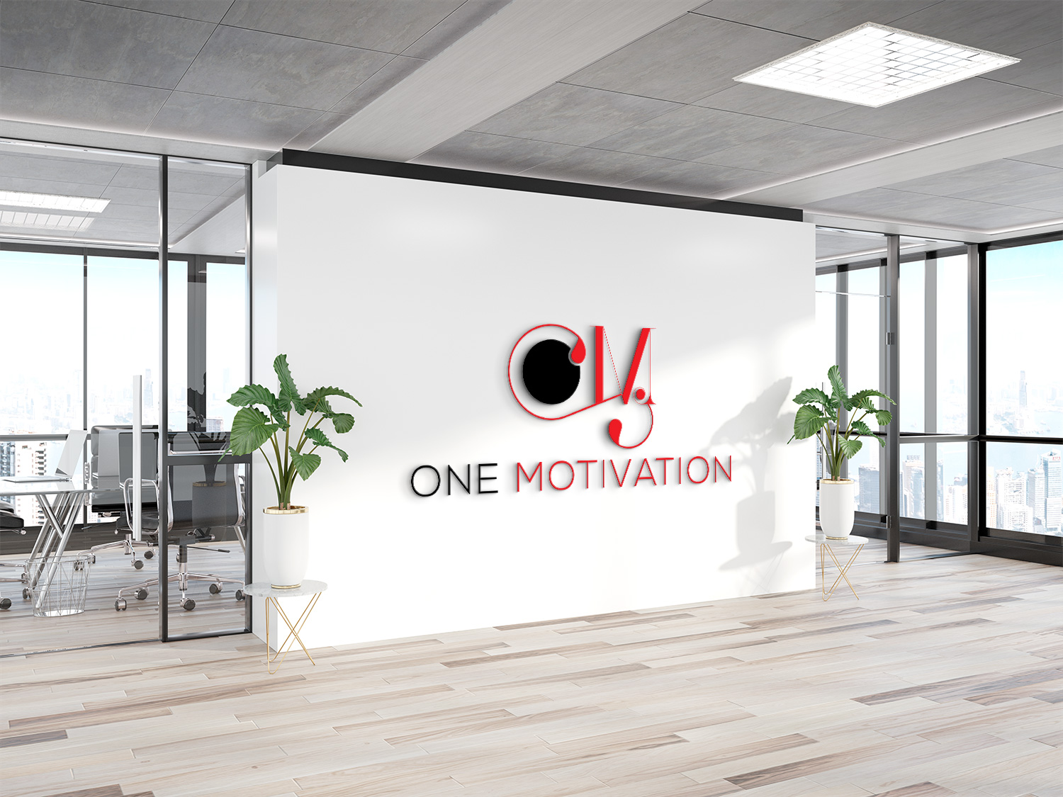 Logo Design by Deziners Zone for One Motivation  | Design #27662589