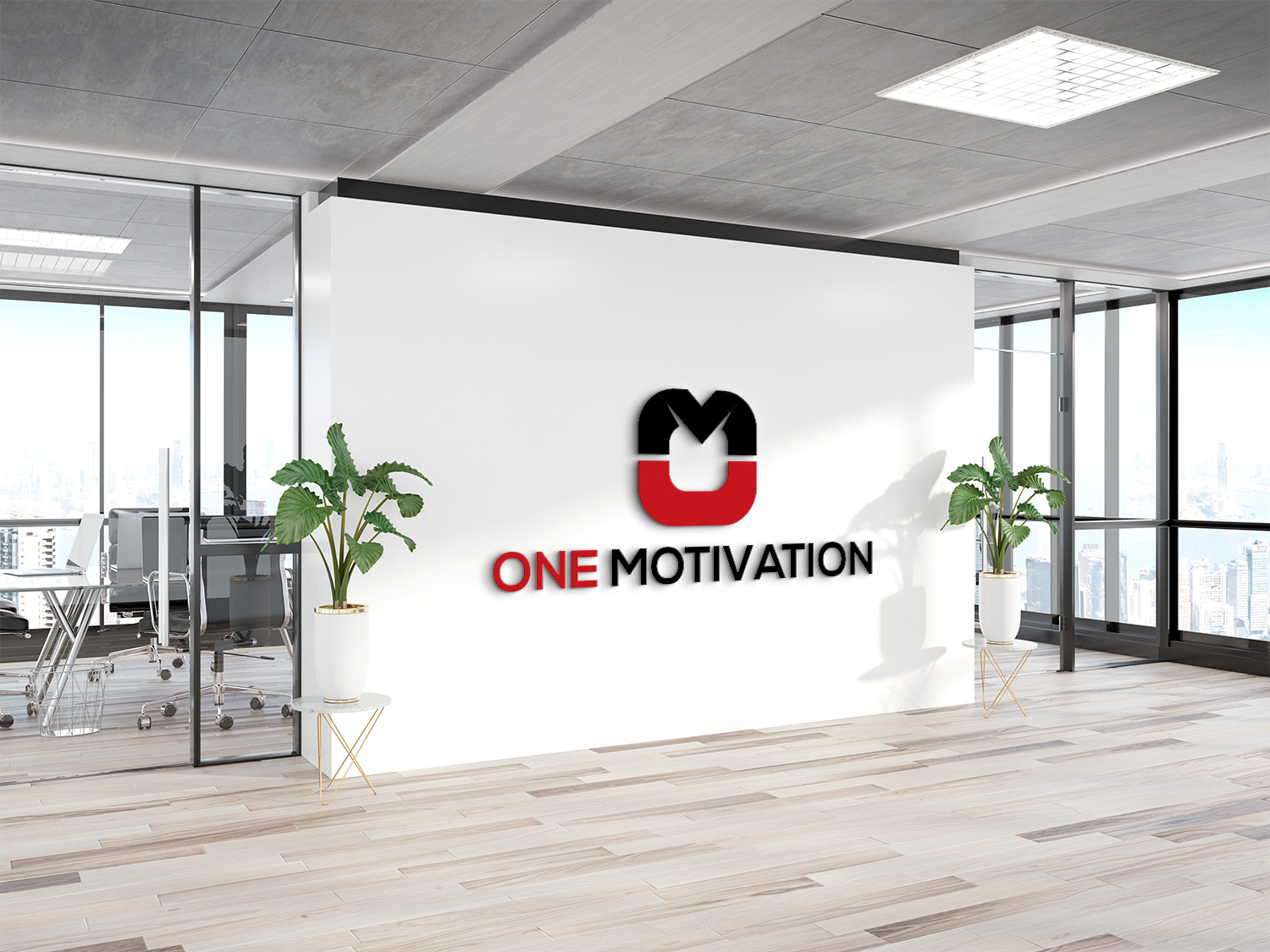 Logo Design by Deziners Zone for One Motivation  | Design #27662590
