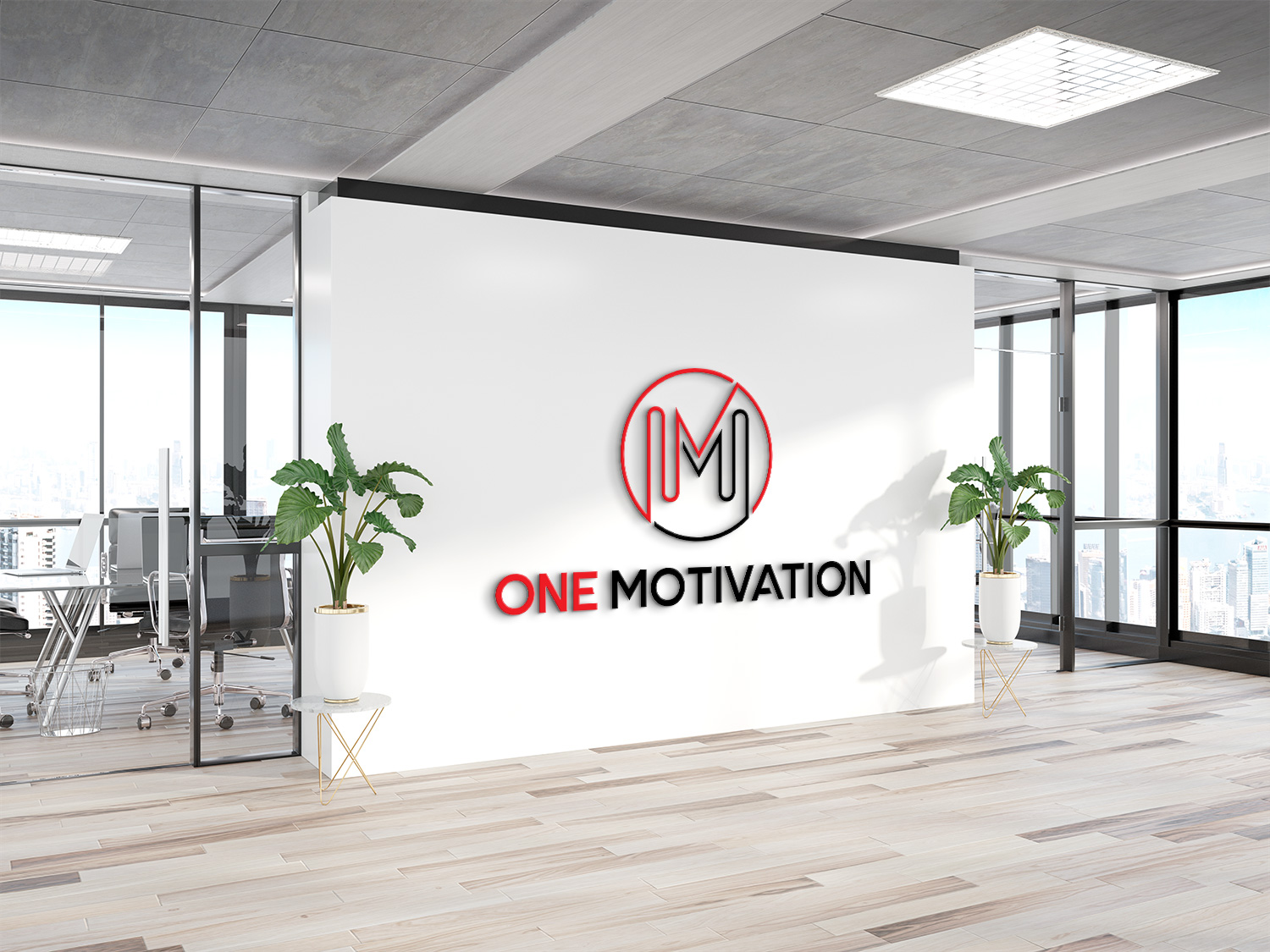 Logo Design by Deziners Zone for One Motivation  | Design #27662591