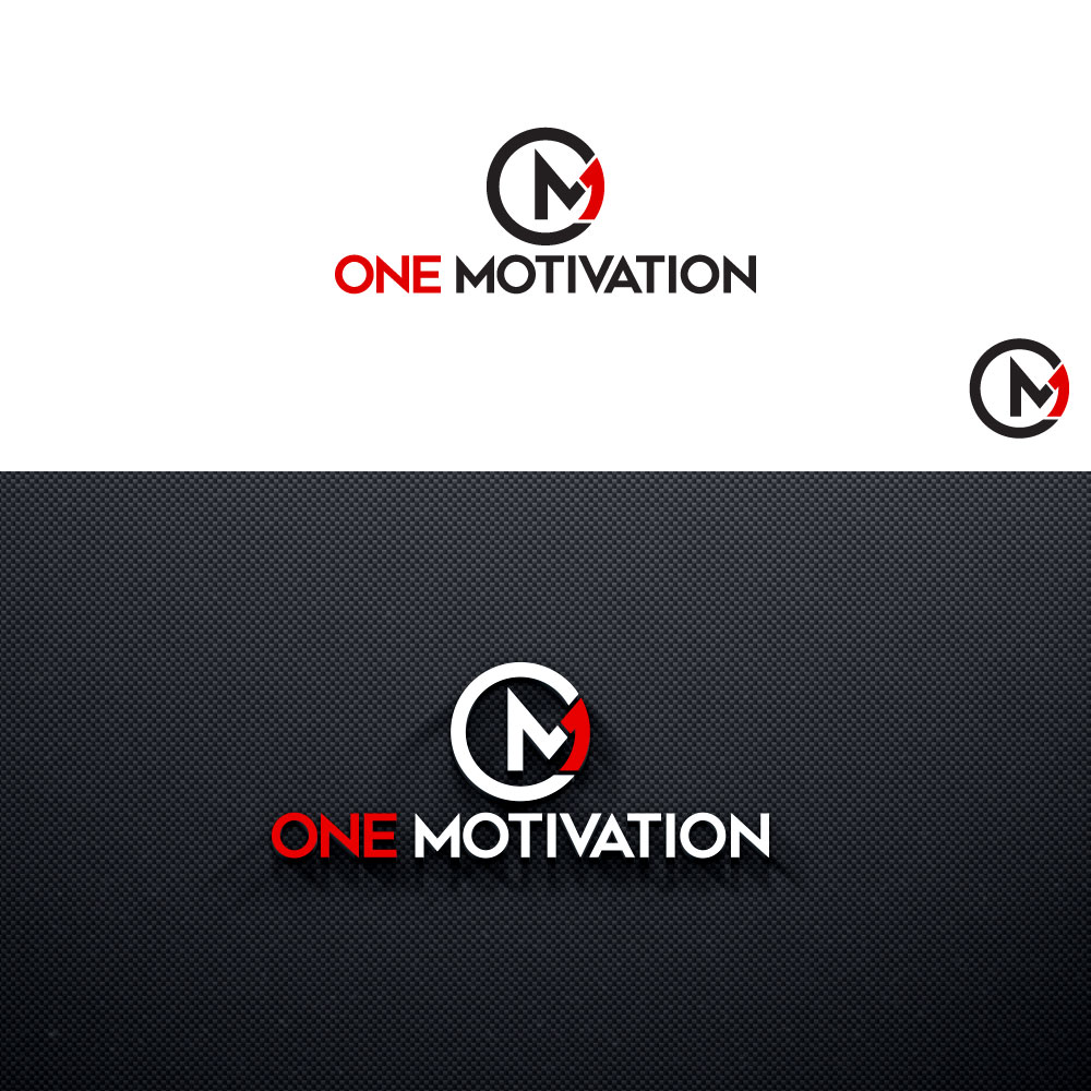 Logo Design by Trident for One Motivation  | Design #27662920