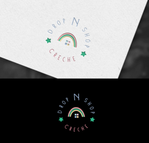 Diseño de Logo por design idea para Drop N Shop Creche | Diseño: #27662004