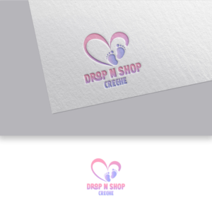 Diseño de Logo por DesignDUO para Drop N Shop Creche | Diseño: #27661740