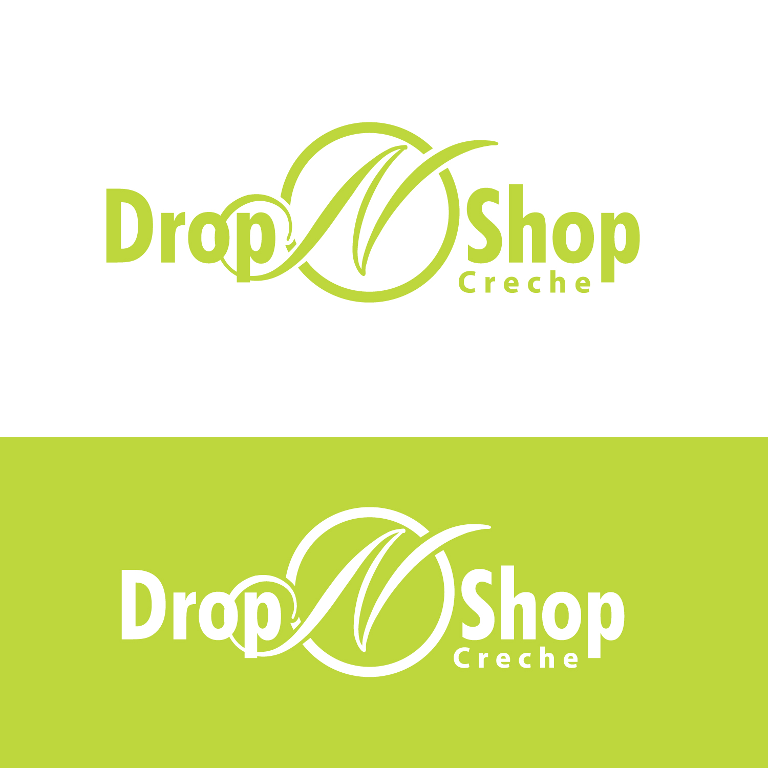 Diseño de Logo por GODDREAMCREATION para Drop N Shop Creche | Diseño #27661394