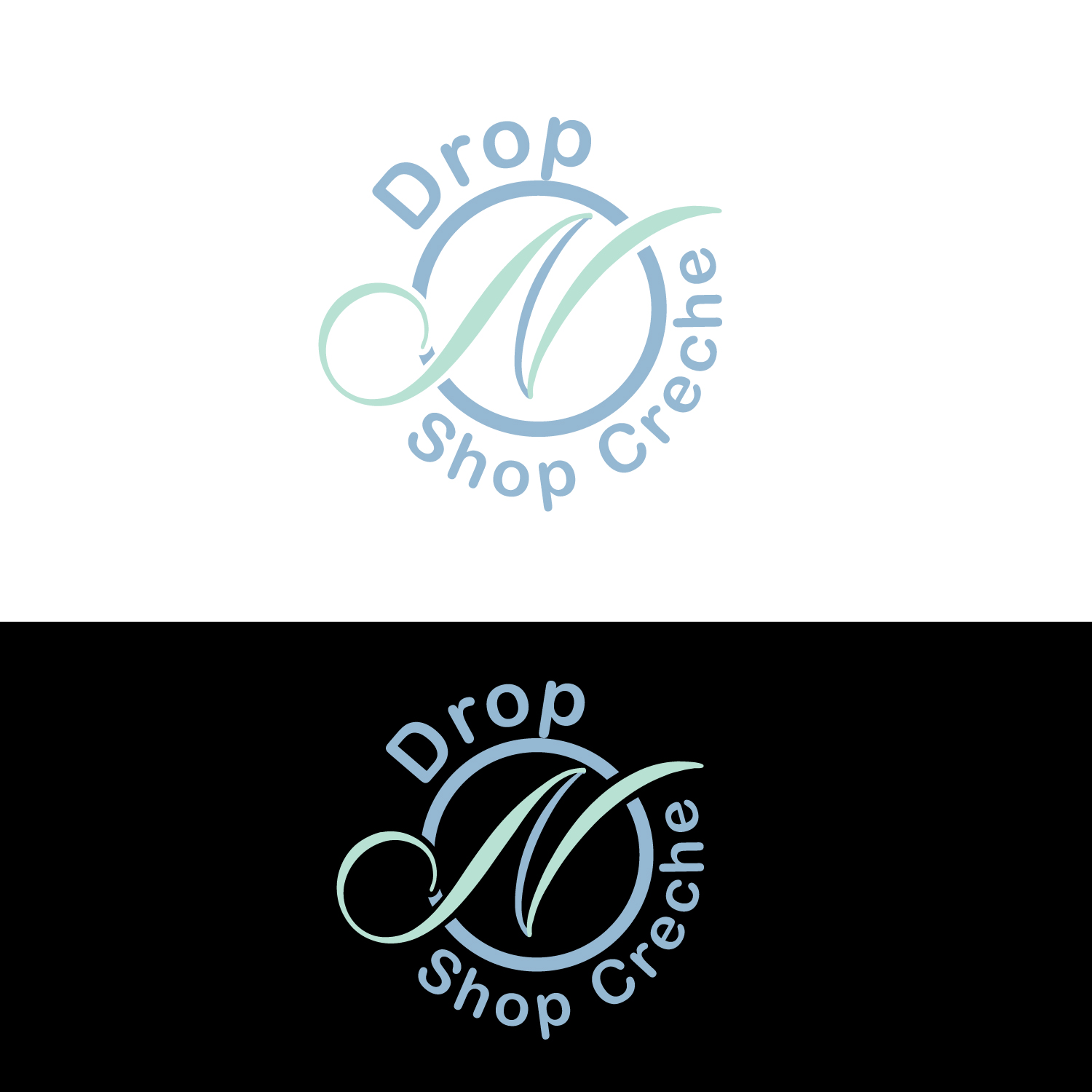Diseño de Logo por GODDREAMCREATION para Drop N Shop Creche | Diseño #27662375