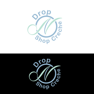 Diseño de Logo por GODDREAMCREATION para Drop N Shop Creche | Diseño: #27662375