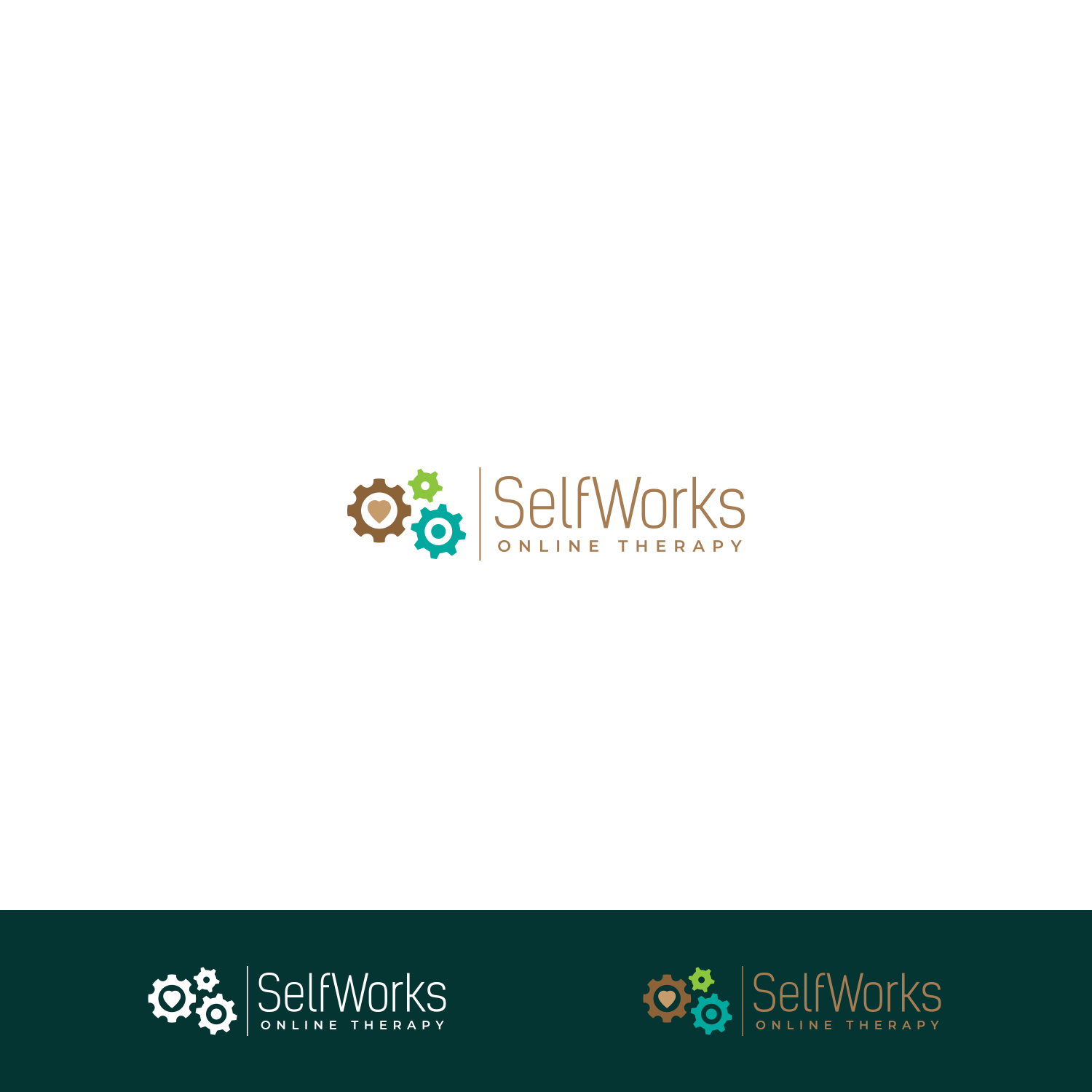 Logo-Design von Oleksandr Tovarkov für SelfWorks Online Therapy, PLLC | Design #27662271