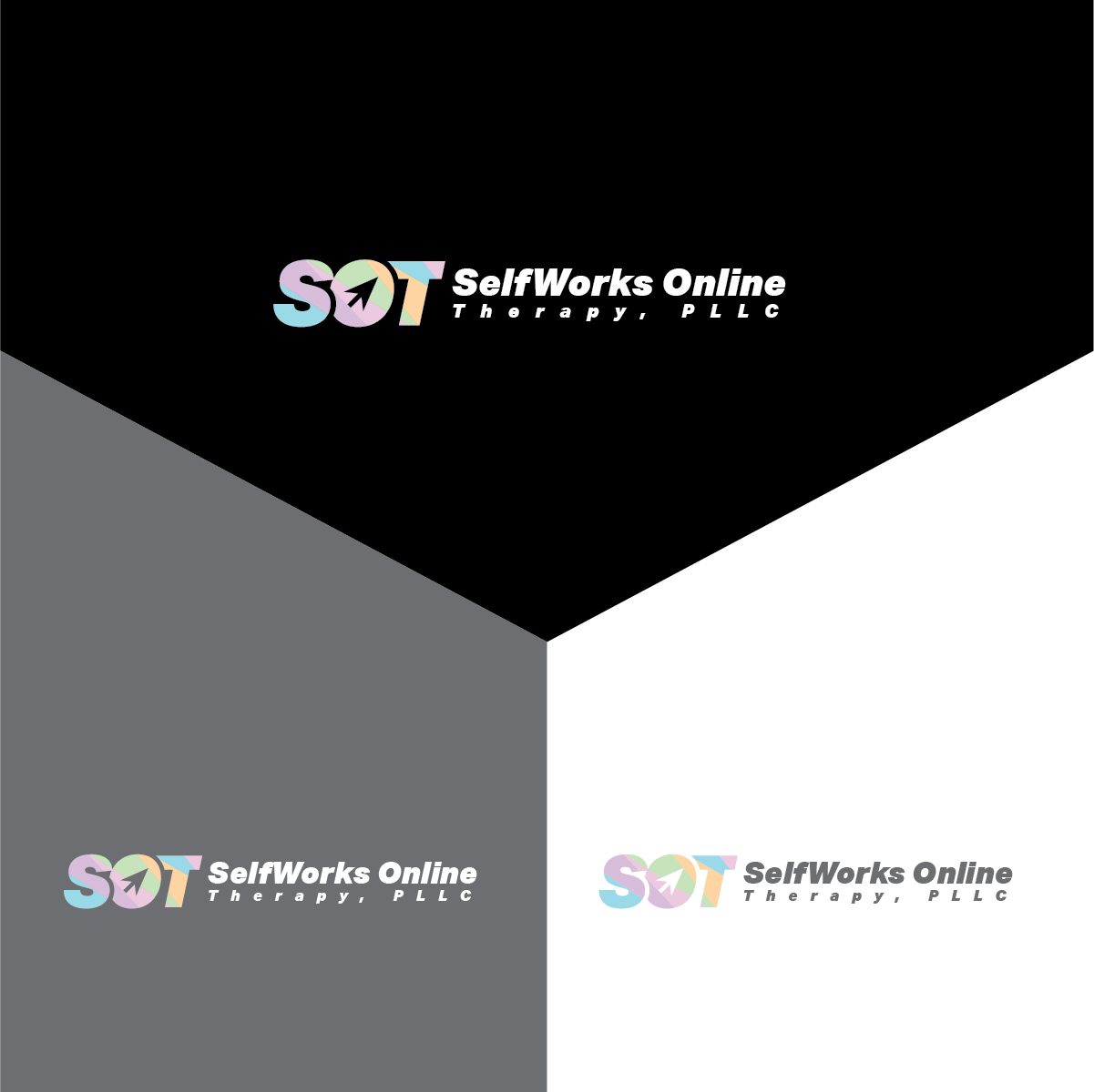 Logo Design by Deziners Zone for SelfWorks Online Therapy, PLLC | Design #27663082