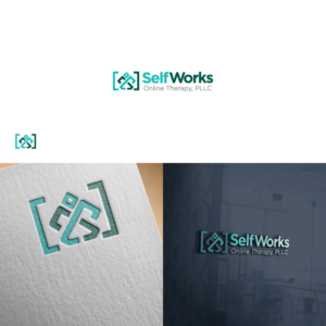 Logo Design by Magic of Art for SelfWorks Online Therapy, PLLC | Design #27662404