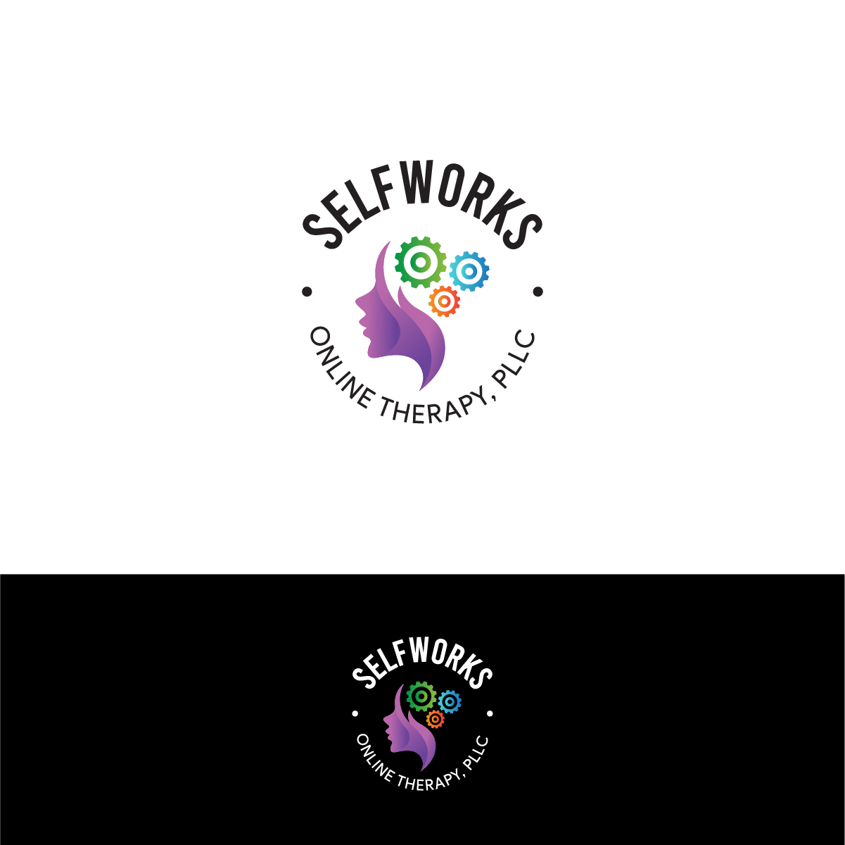 Design de Logo par -:SD:- pour SelfWorks Online Therapy, PLLC | Design : #27664300