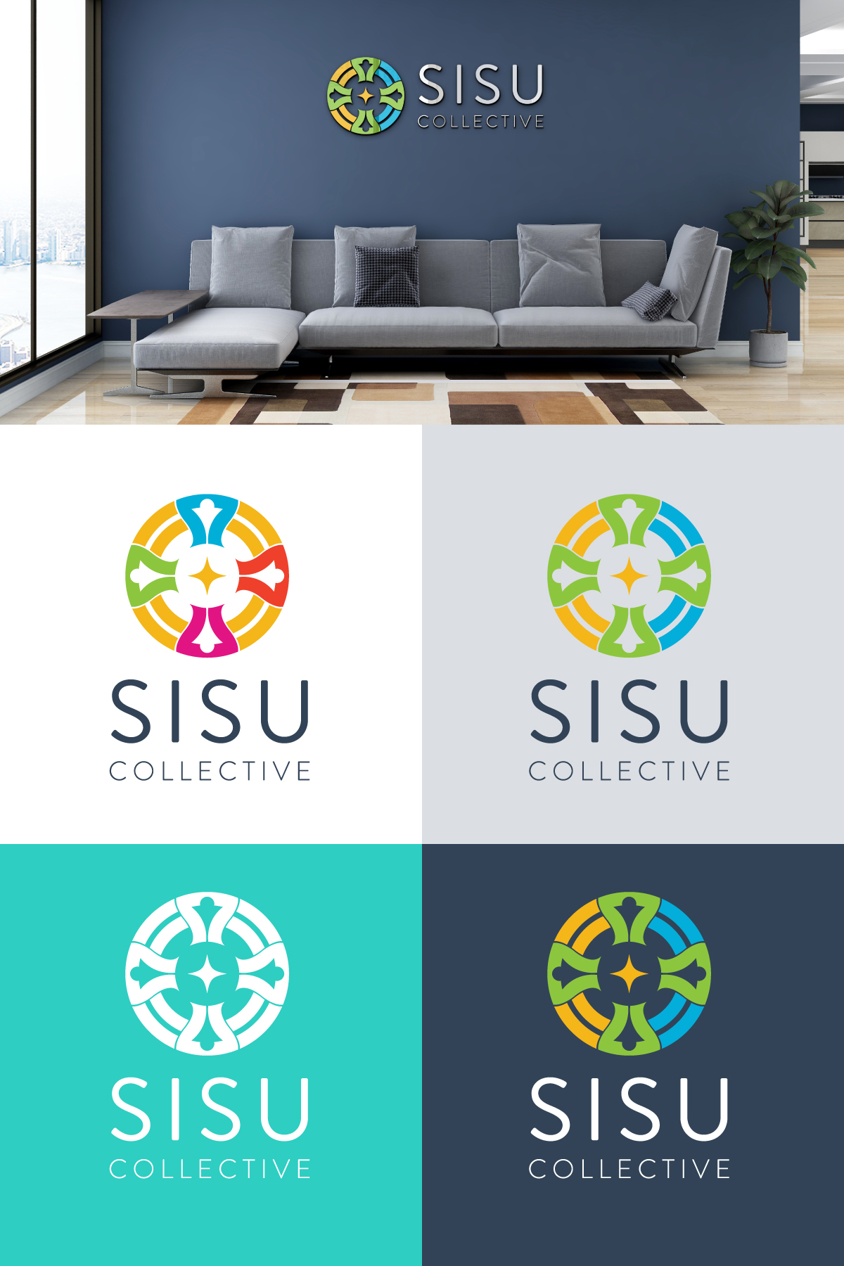 Logo Design by Sergio Coelho for SISU COLLECTIVE | Design #27677003