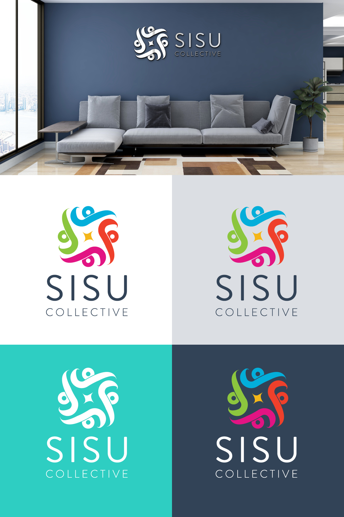 Logo Design by Sergio Coelho for SISU COLLECTIVE | Design #27677040