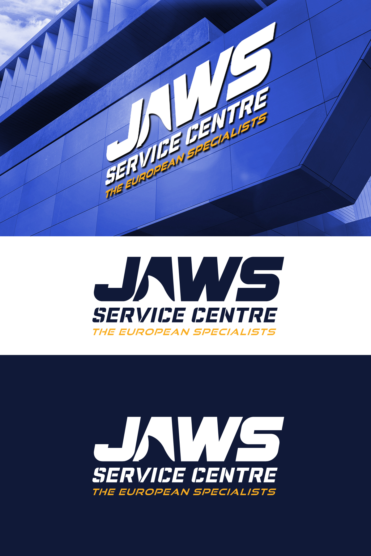 Logo-Design von Sergio Coelho für JAWS SERVICE CENTRE | Design #27677274