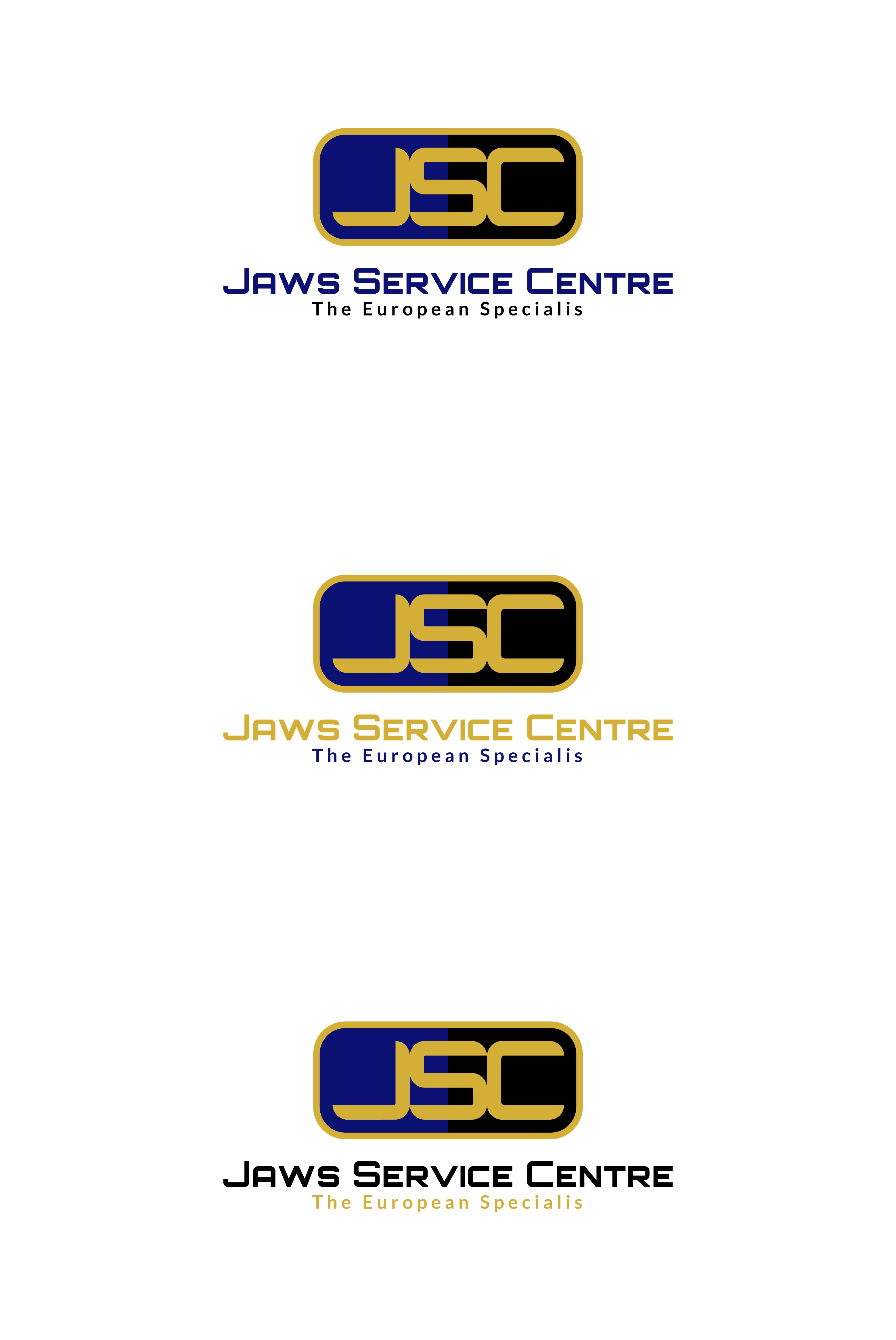 Logo Design by Ota design for JAWS SERVICE CENTRE | Design #27687762