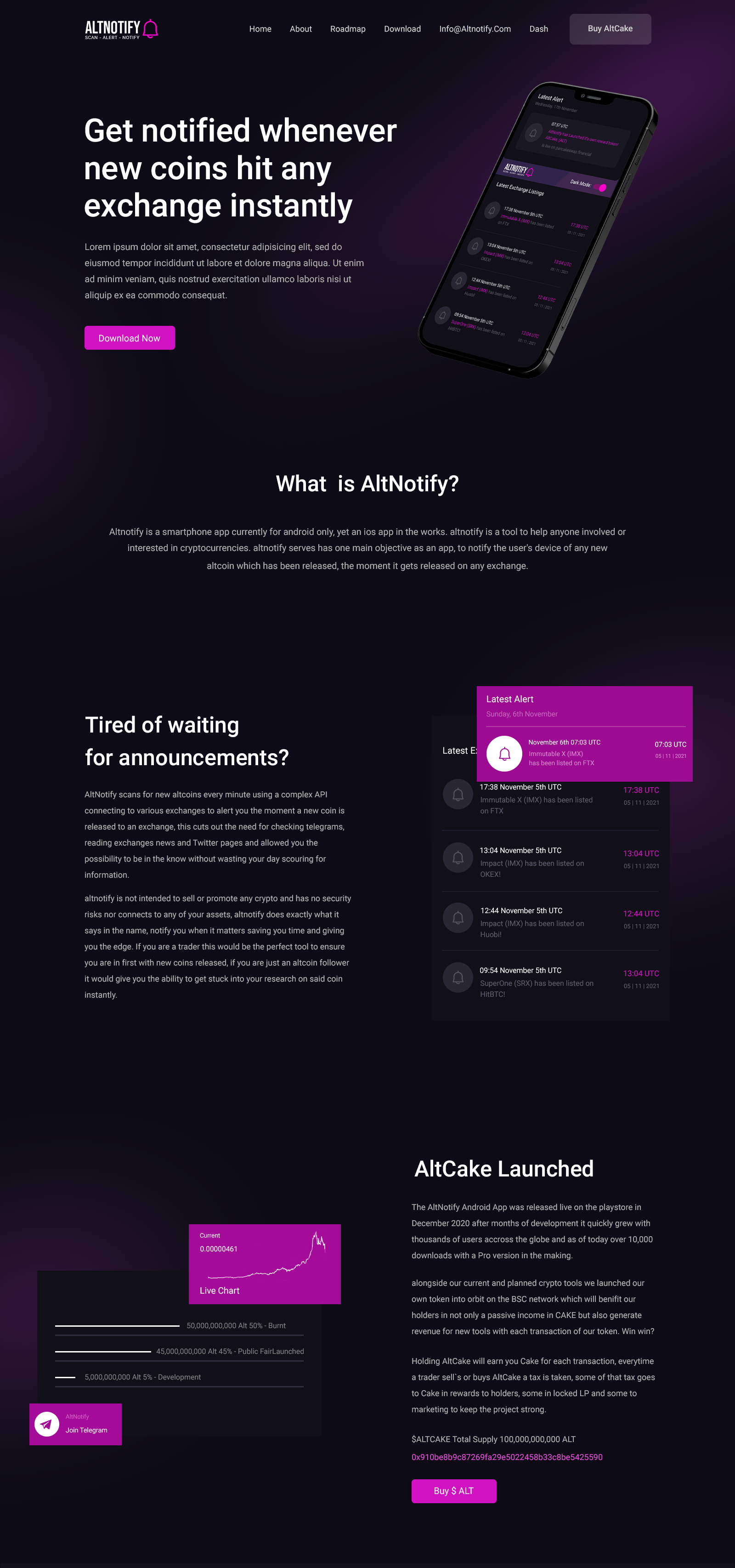 Web-Design von divyanshutomar78 für AltNotify | Design #27673230