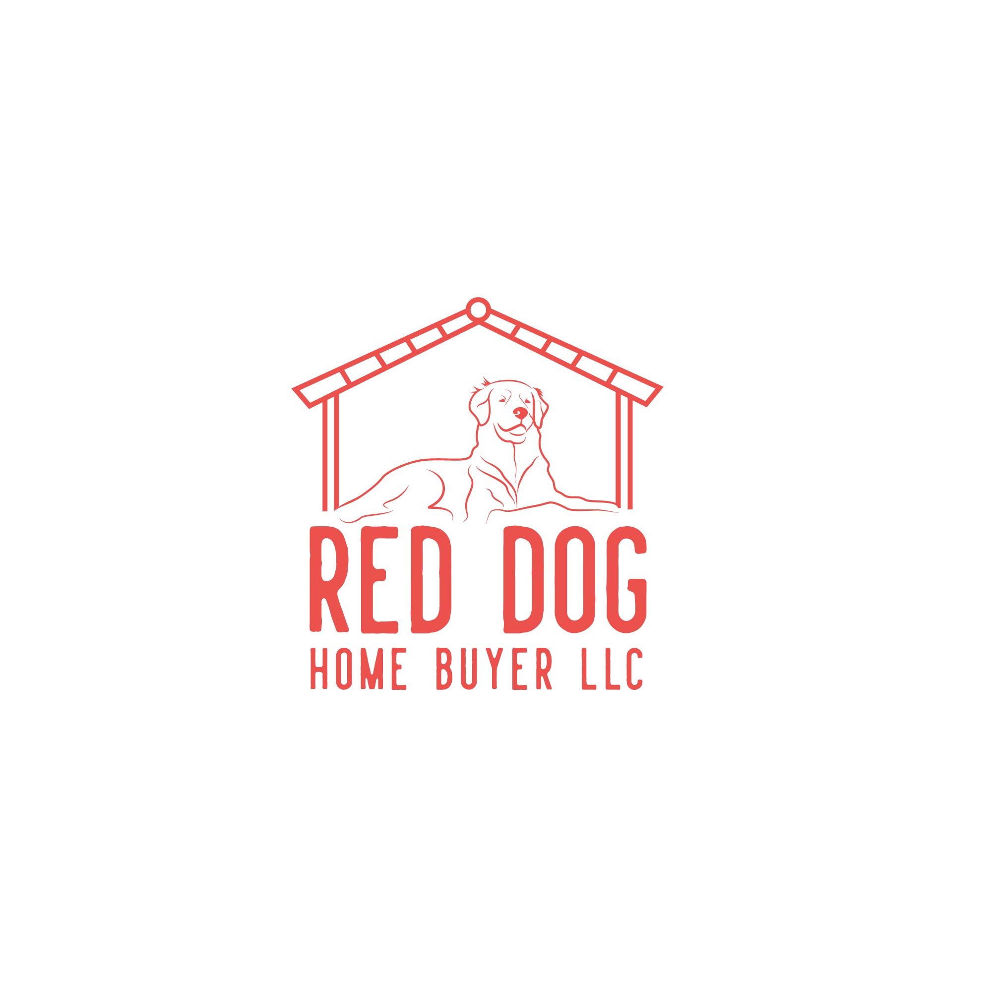 Logo Design by creative.bugs for Red Dog Home Buyer LLC | Design #27665908