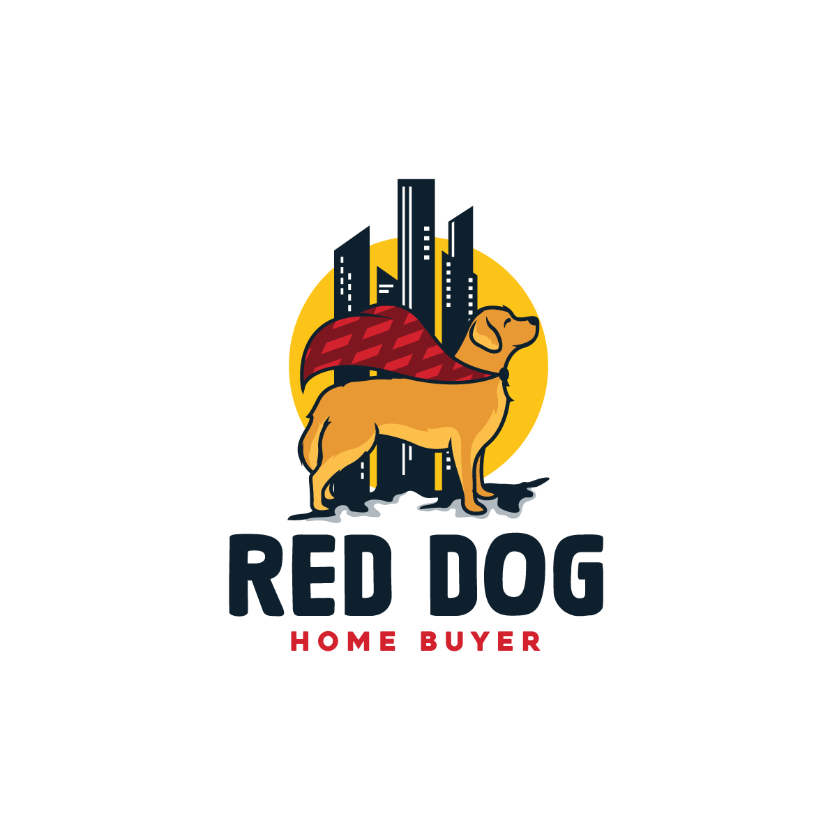 Logo Design by logoQ for Red Dog Home Buyer LLC | Design #27688152