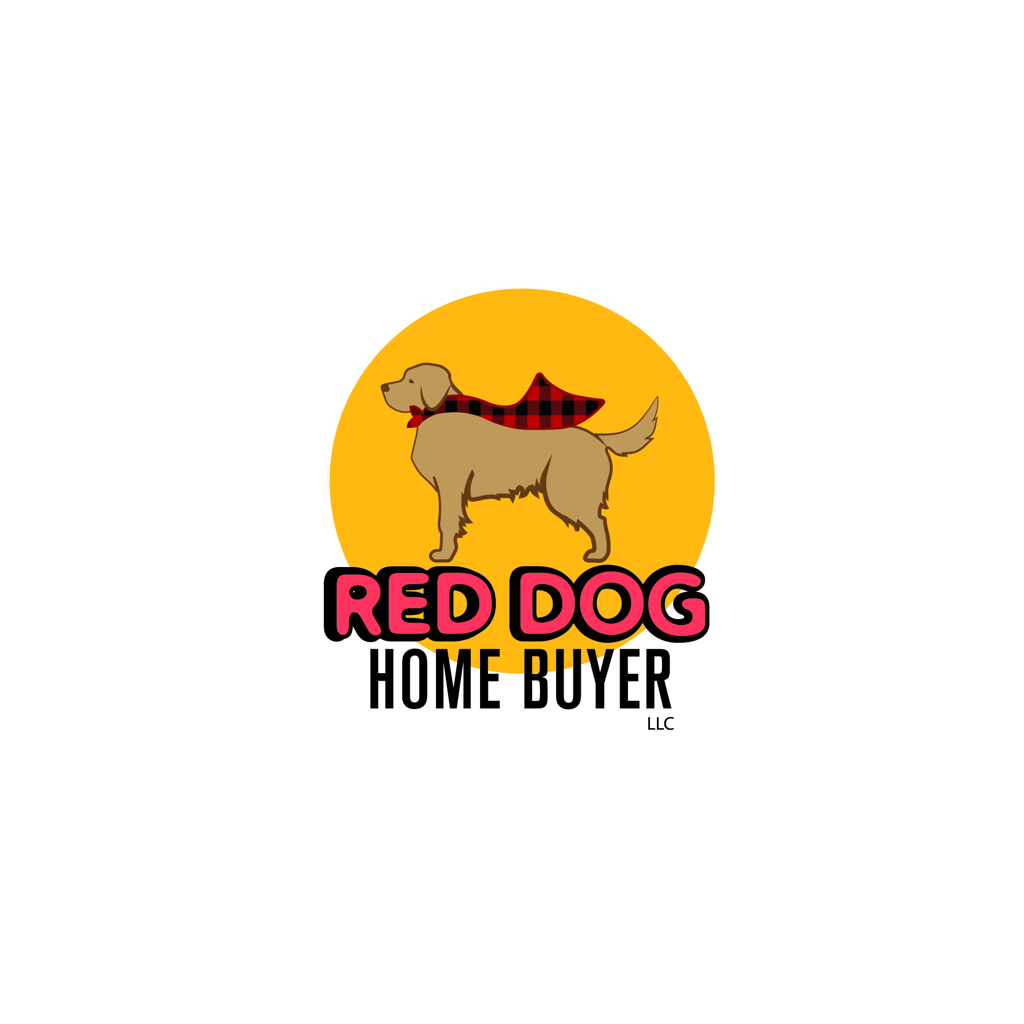 Logo Design by uchi for Red Dog Home Buyer LLC | Design #27690758
