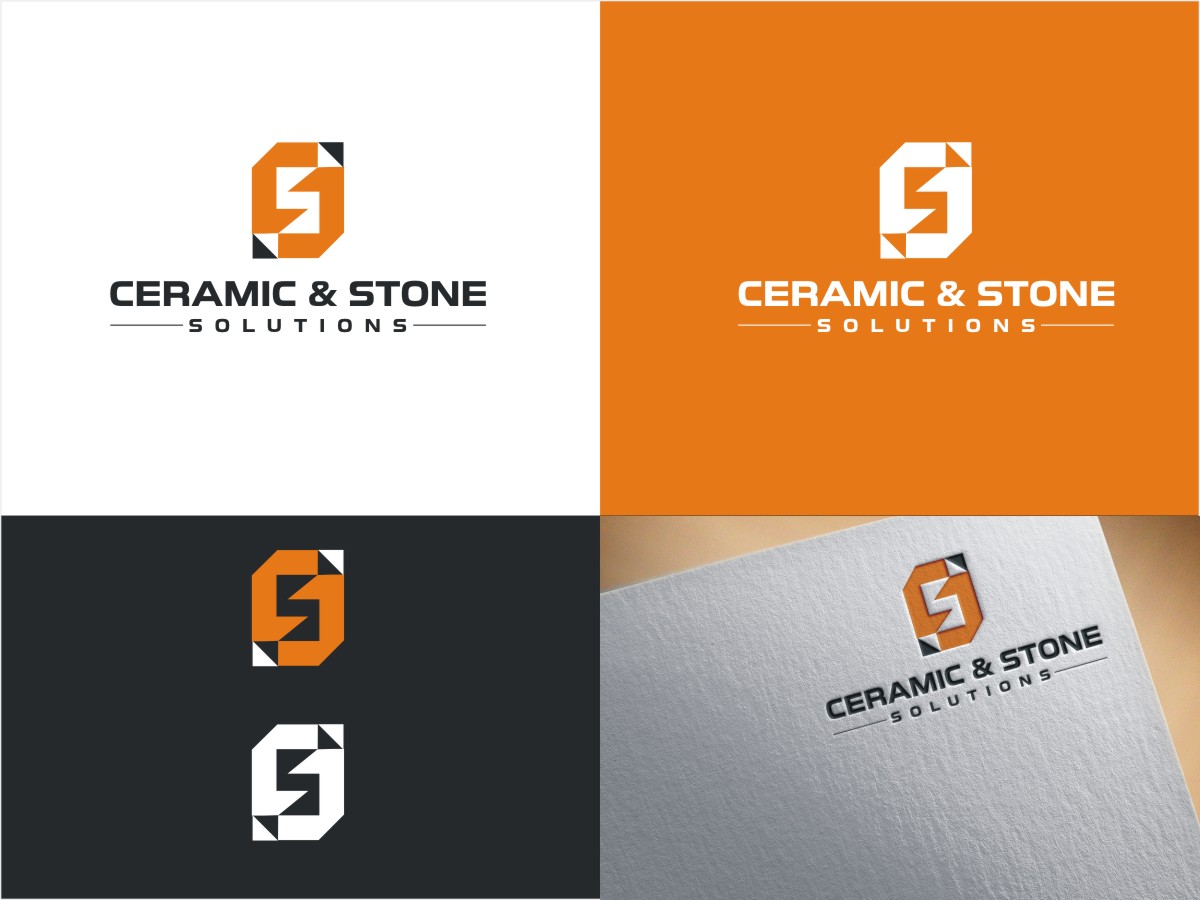 Logo Design by creative Sujsa for Ceramic & Stone Solutions | Design #27666900