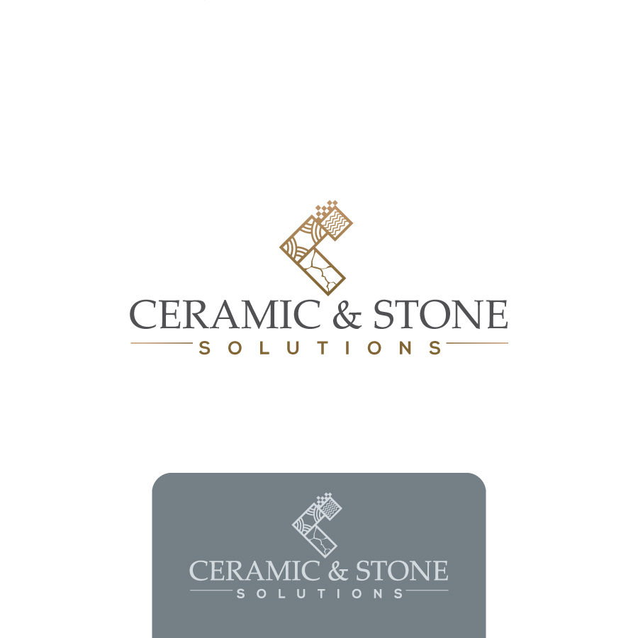 Diseño de Logo por logoford para Ceramic & Stone Solutions | Diseño #27663428