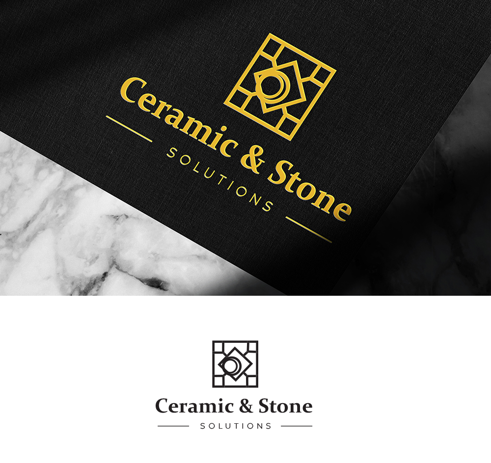 Logo Design by design idea for Ceramic & Stone Solutions | Design #27661620
