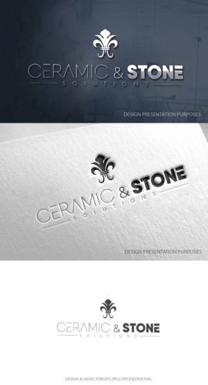 Logo Design by zebronicgraphic for Ceramic & Stone Solutions | Design: #27662689