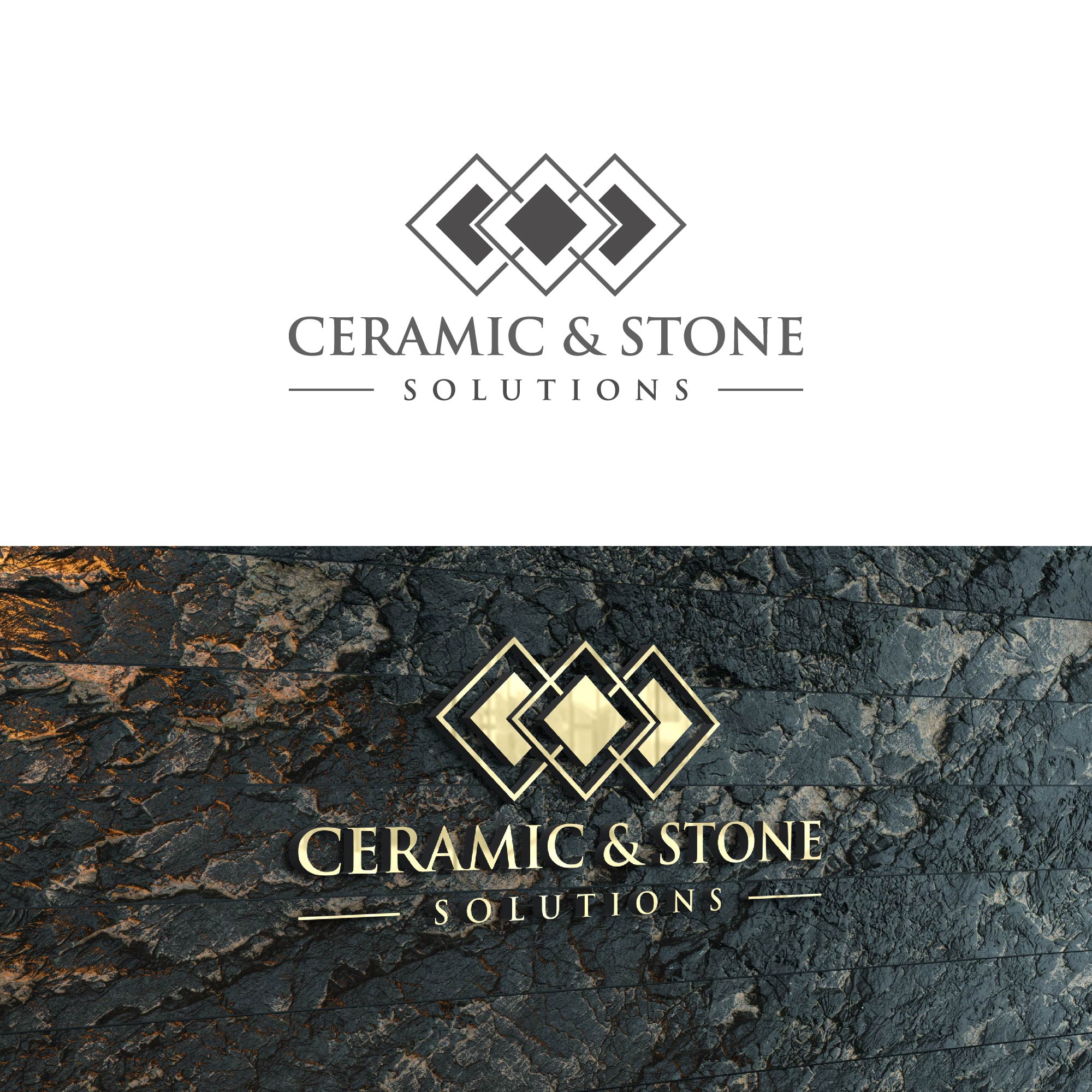 Diseño de Logo por kaushal 05 para Ceramic & Stone Solutions | Diseño #27663164