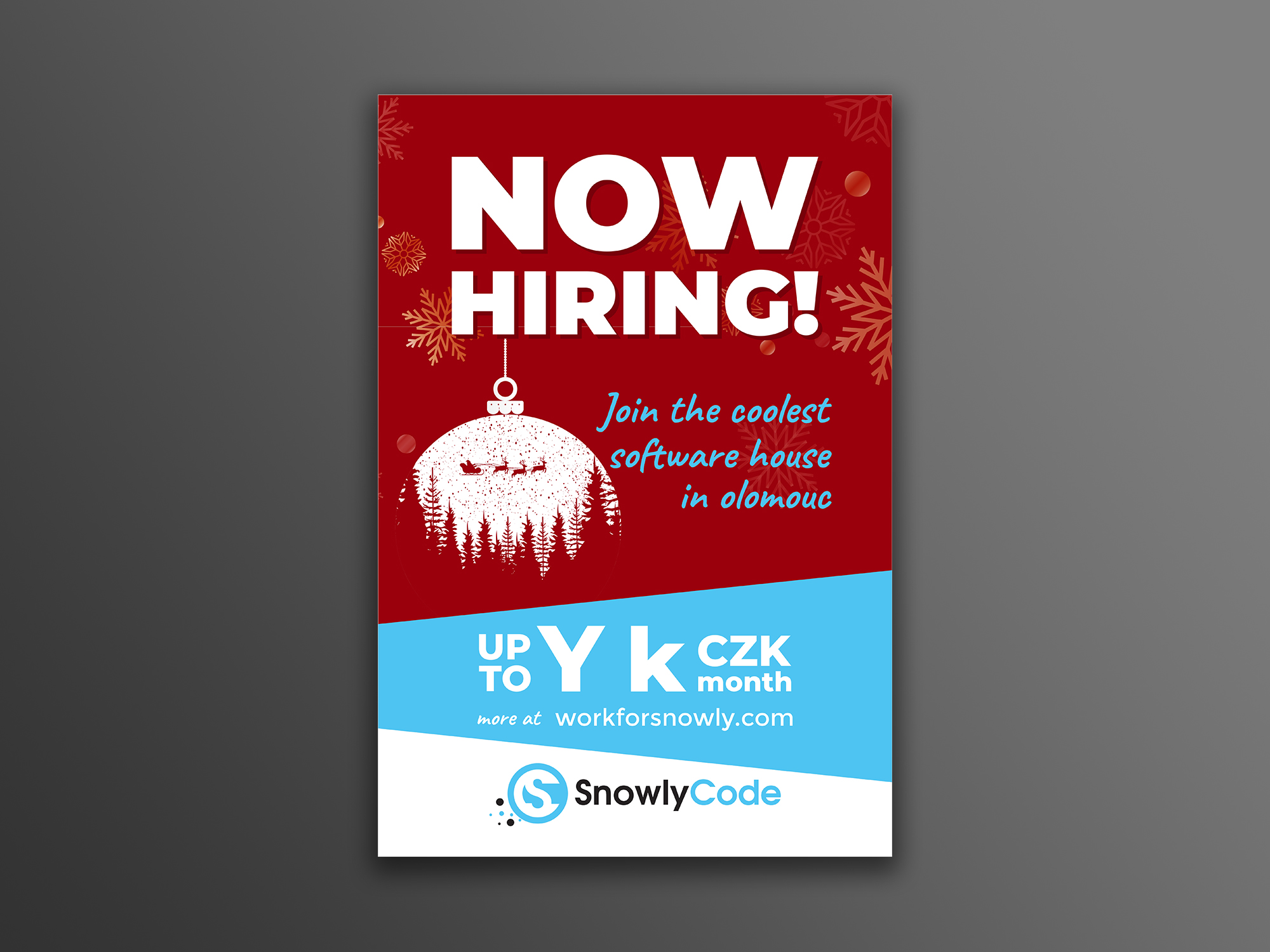 Graphic Design by ecorokerz for SnowlyCode, s.r.o. | Design #27667449