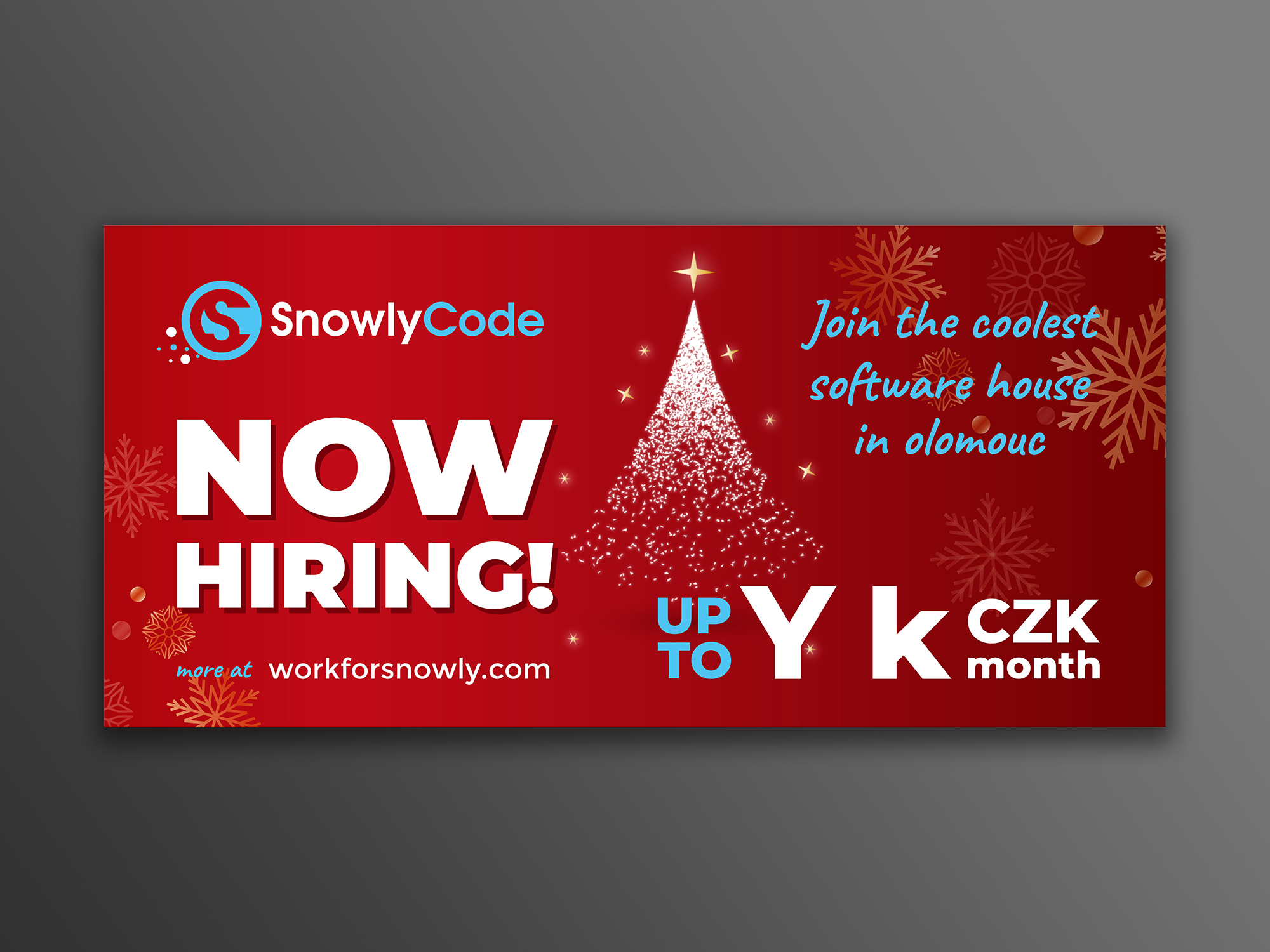Graphic Design by ecorokerz for SnowlyCode, s.r.o. | Design #27667453