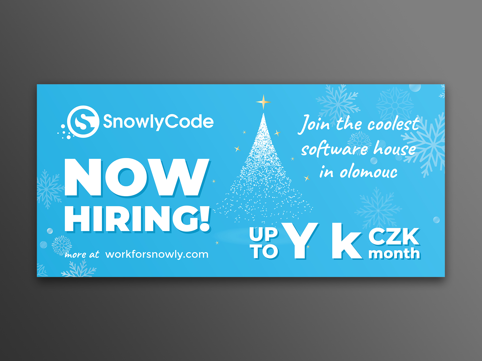 Graphic Design by ecorokerz for SnowlyCode, s.r.o. | Design #27672449