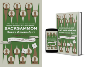 Book Cover Design: Backgammon - Super Genius  Genius Quiz | Design de Couverture de Livre par Seatrah