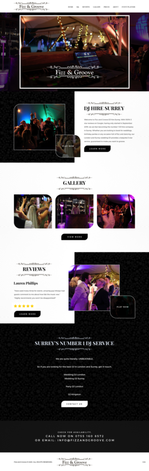 Web Design by pb for this project | Design: #27670056