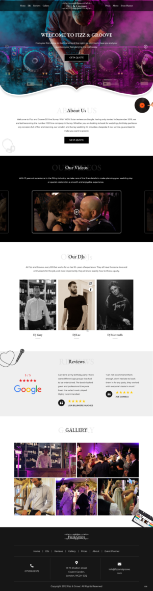 Web Design by pb for this project | Design: #27670062