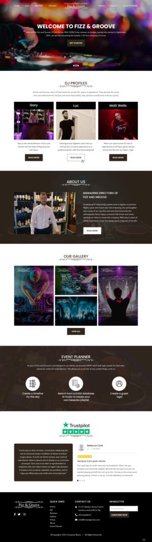 Web Design by pb for this project | Design: #27670064