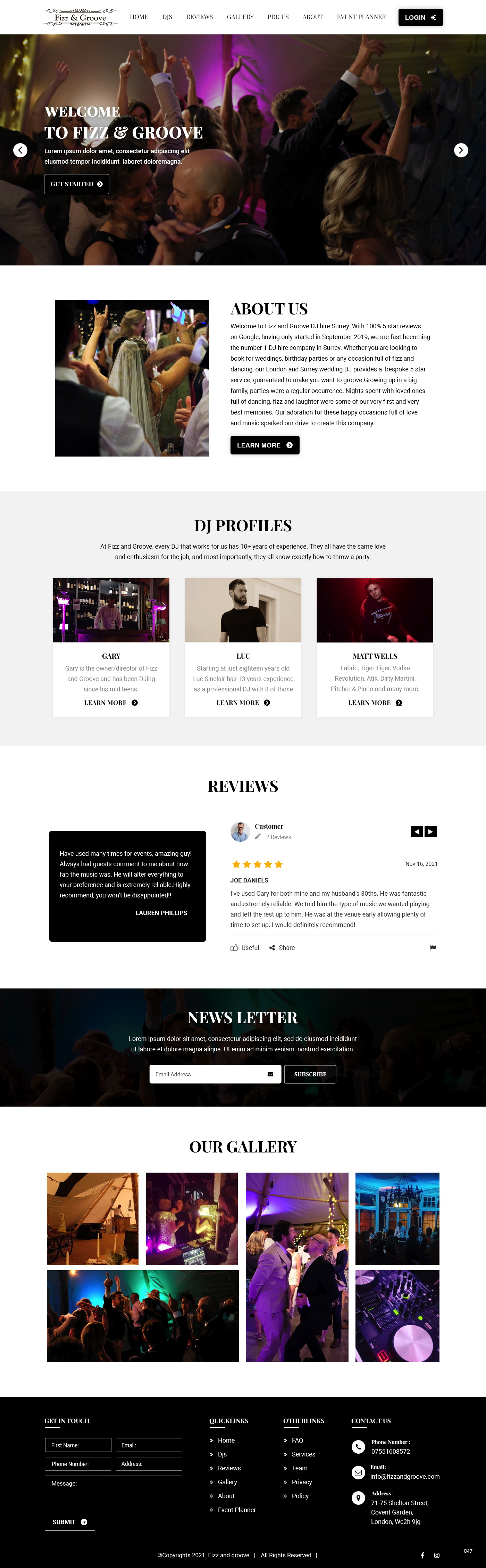 Web Design by pb for this project | Design #27670065