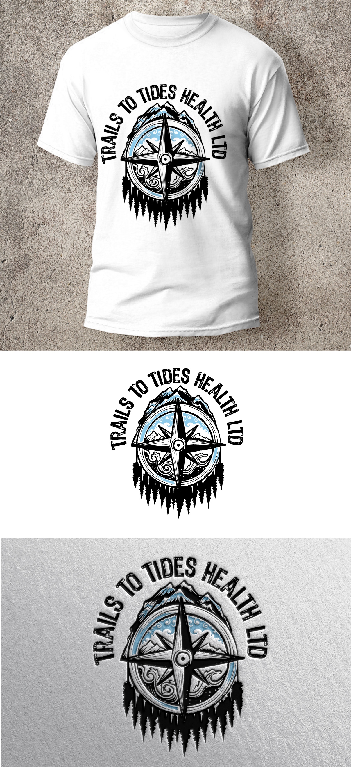 Logo Design by blue eye for Trails to Tides Health Ltd | Design #27668408