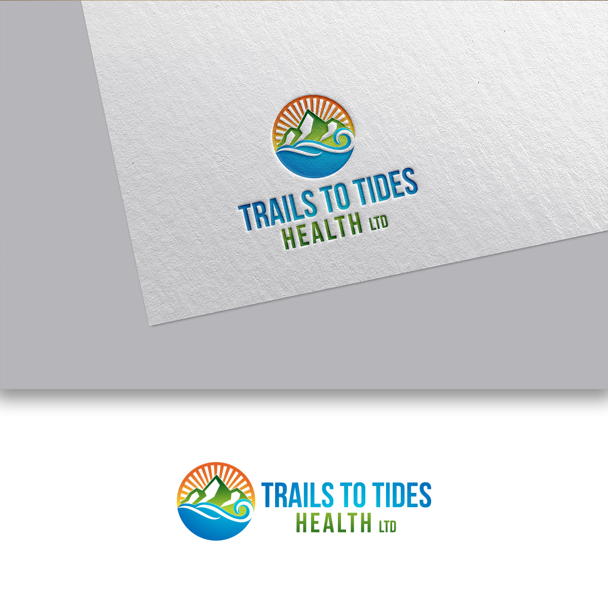 Logo-Design von DesignDUO für Trails to Tides Health Ltd | Design #27667545