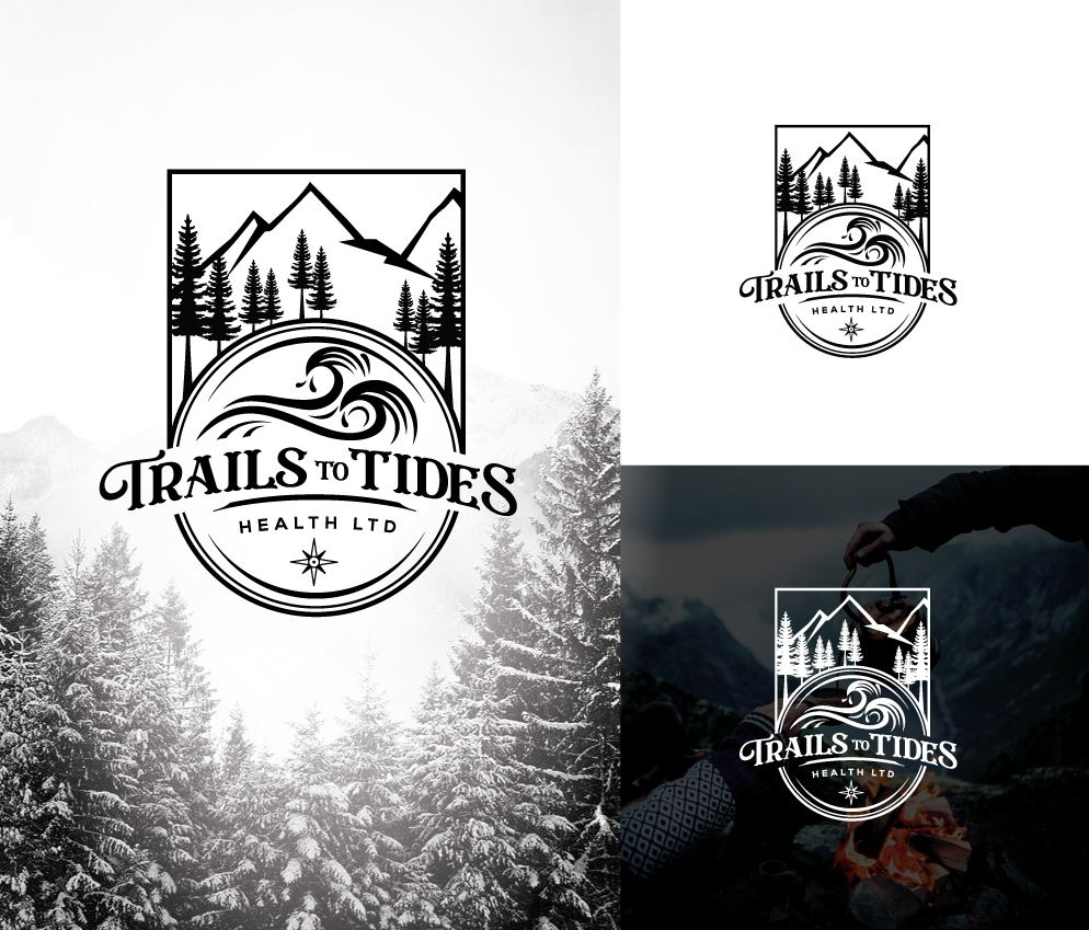 Logo-Design von step forward 2 für Trails to Tides Health Ltd | Design #27667778