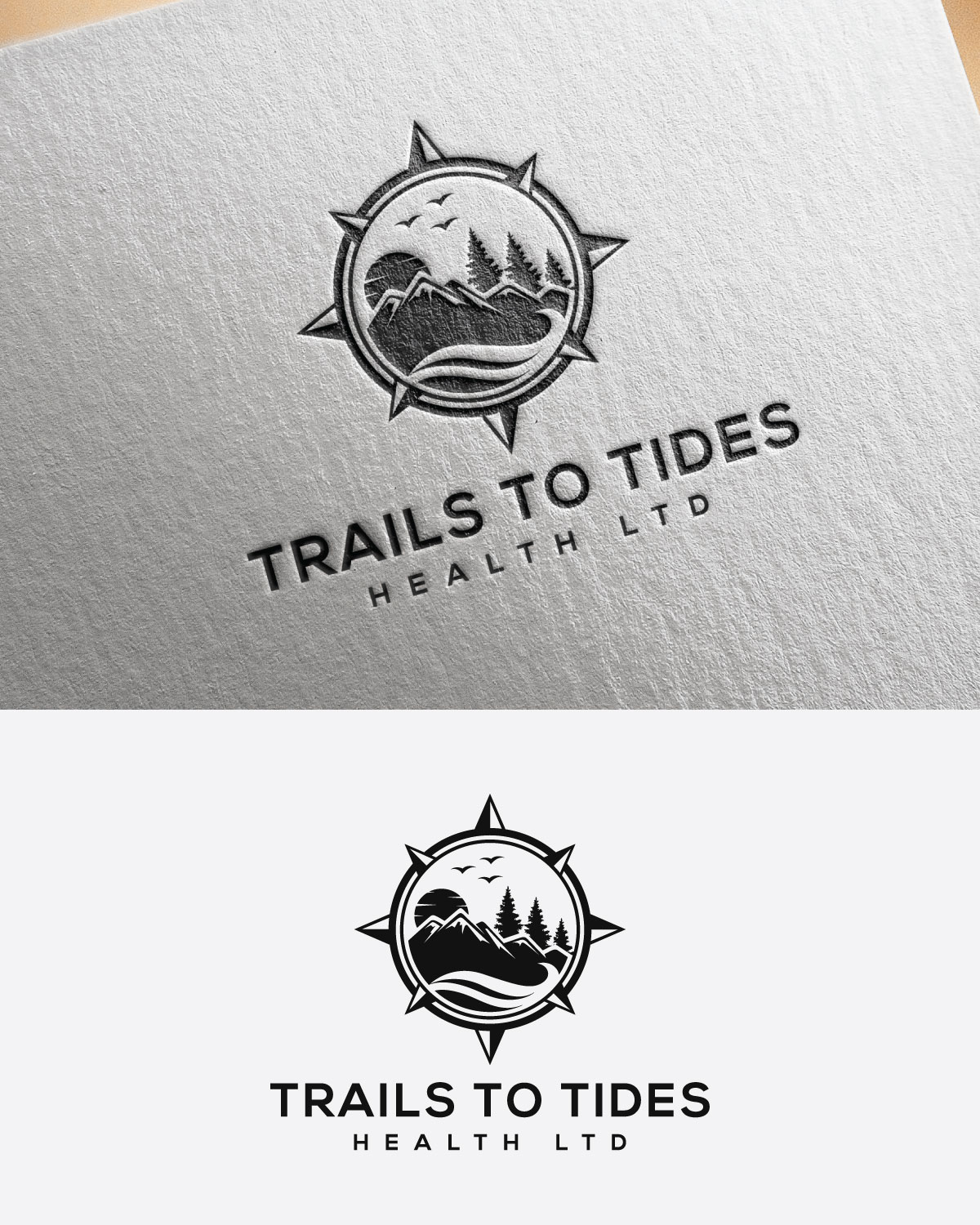 Logo Design by Dot Design 3 for Trails to Tides Health Ltd | Design #27666331
