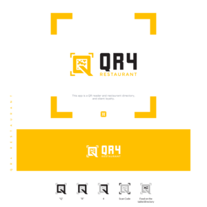 QR4 Restaurant | Diseño de Logo por Yudyml