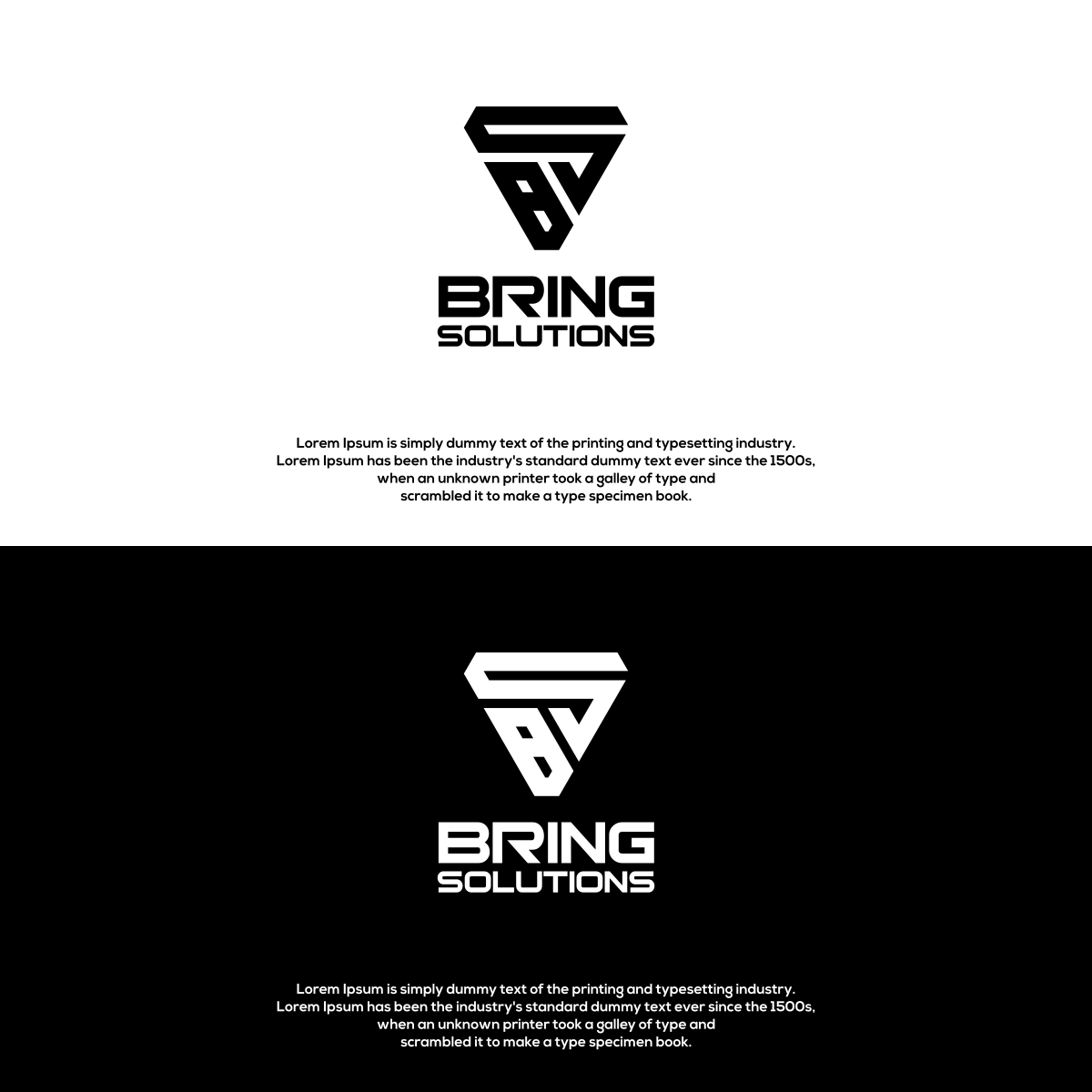 Logo Design by driptip for Bring Solutions | Design #27666960