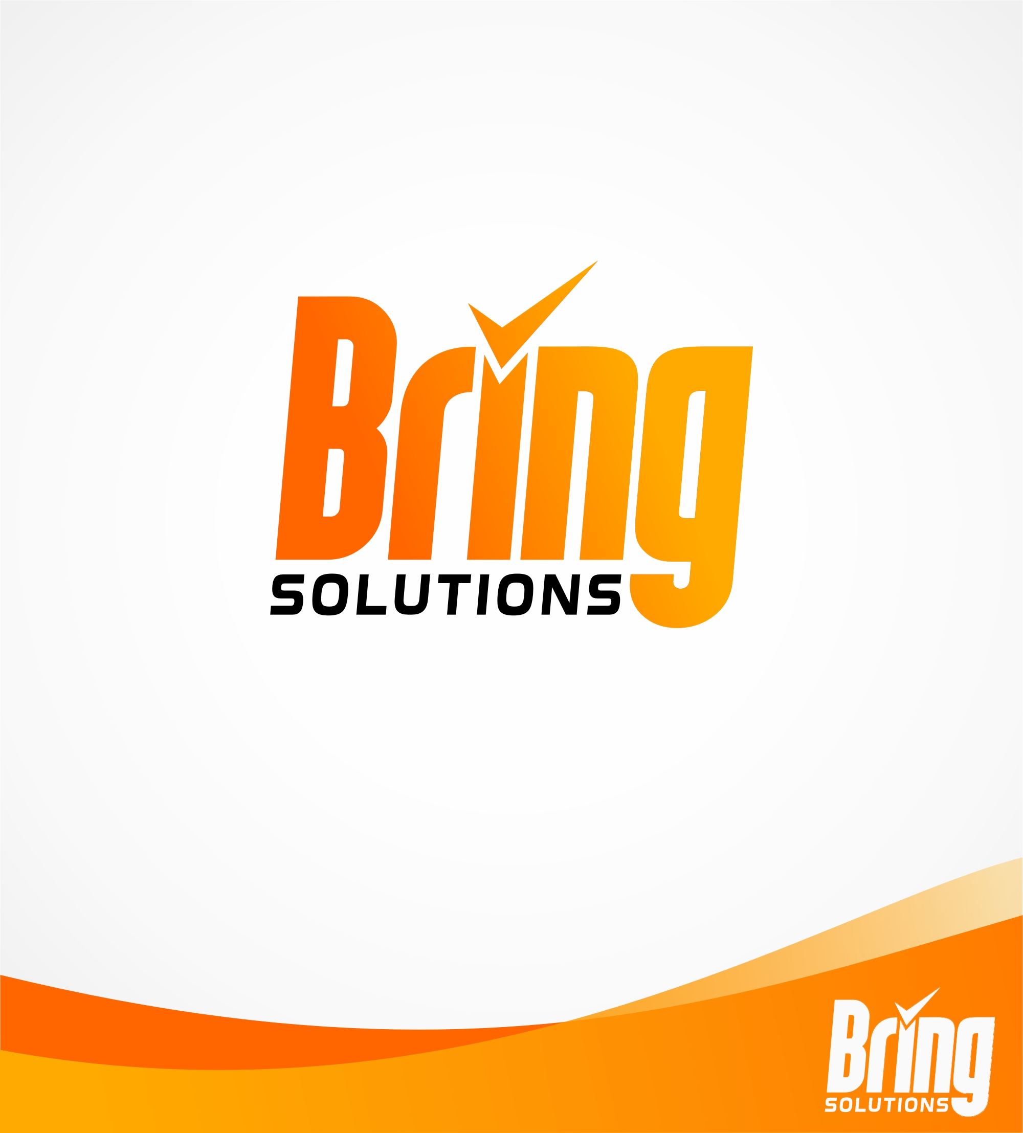 Logo Design by hamkur for Bring Solutions | Design #27674052