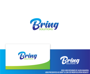Diseño de Logo por alvinnavarra para Bring Solutions | Diseño: #27688775