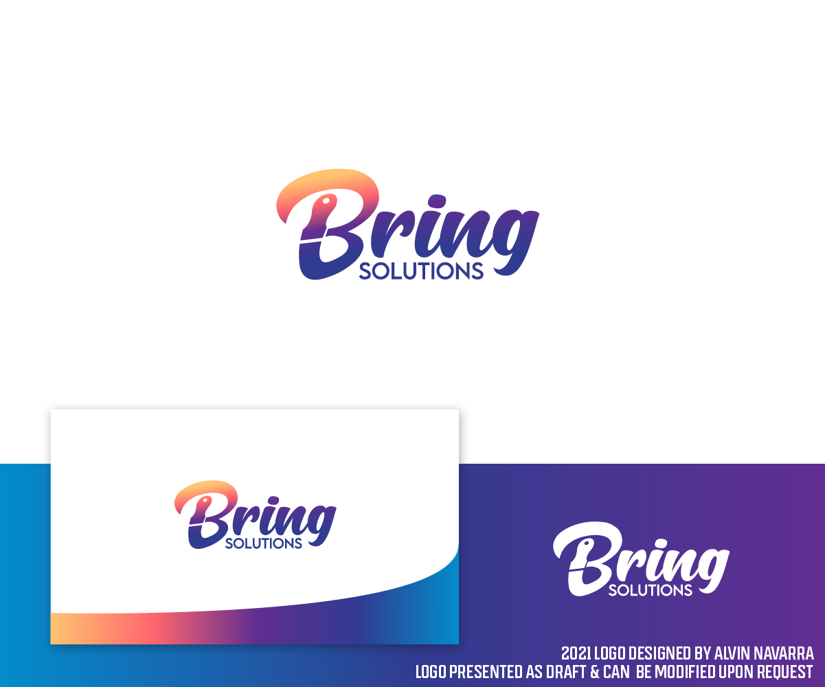 Logo Design by alvinnavarra for Bring Solutions | Design #27688796