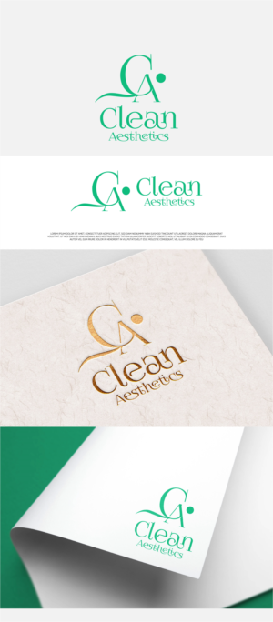 Logo Design by Fezy Design Studio for Clean Aesthetics PLLC | Design: #27668096