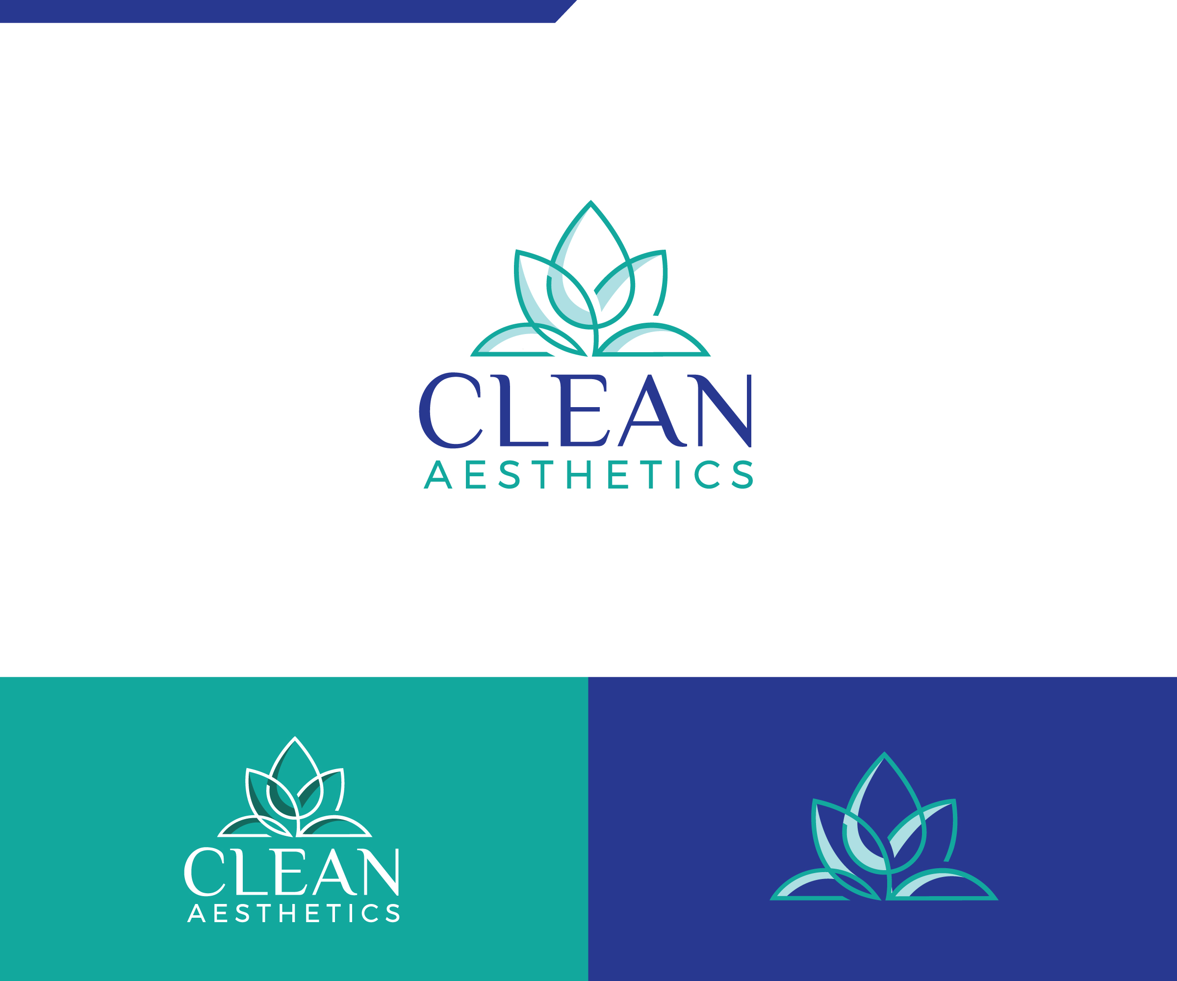 Logo Design by ecorokerz for Clean Aesthetics PLLC | Design #27667454