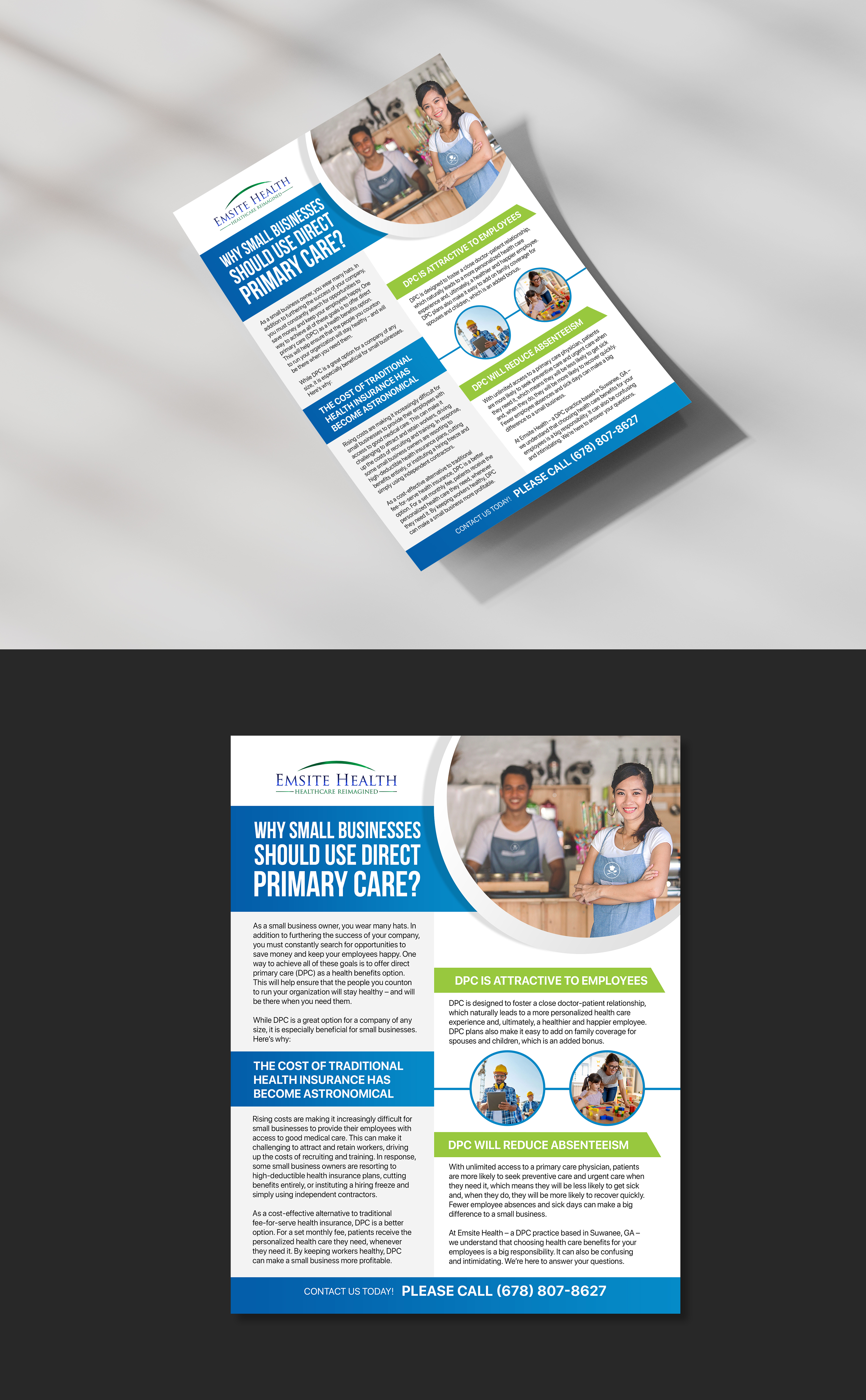 Flyer-Design von SheilaGrace für Emsite Health | Design #27680552