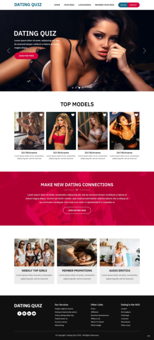 Landing Page Design by pb