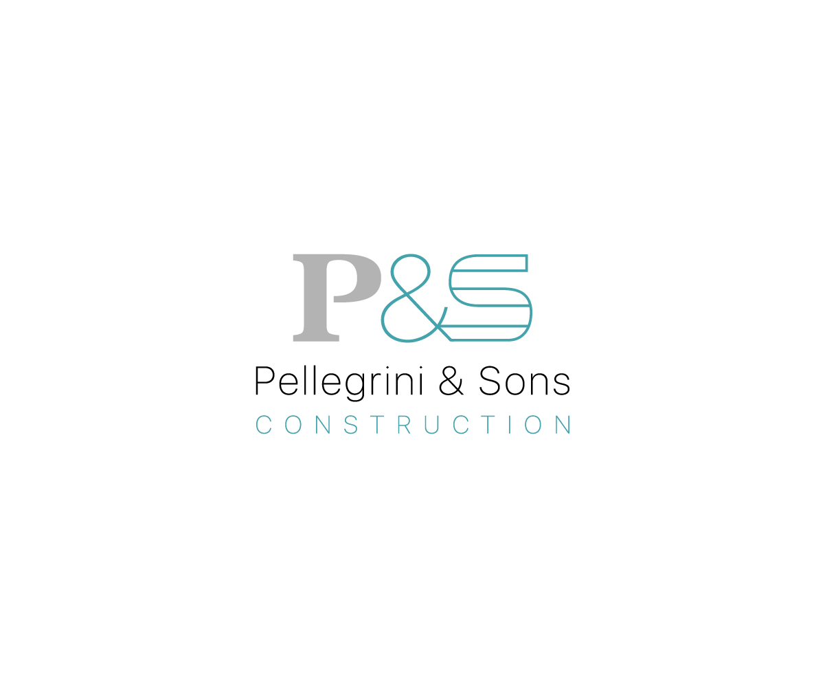 Diseño de Logo por Daniel Caso Design para Pellegrini Construction Co. | Diseño #27678576